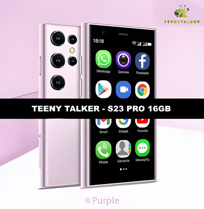 TeenyTalker S23 Pro Mini Smartphone 3.0 Inch 3G Mobile Phone