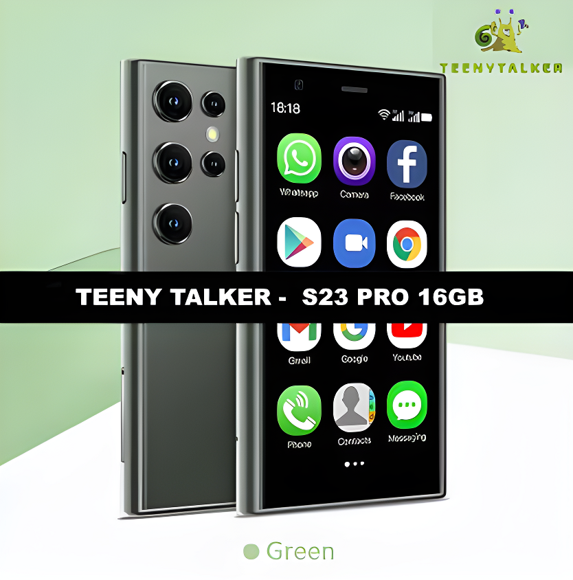 TeenyTalker S23 Pro Mini Smartphone 3.0 Inch 3G Mobile Phone